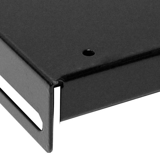 Vassoio fisso per rack 19 con larghezza 490 mm e profondità 450 mm