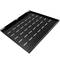 Vassoio fisso per rack 19 con larghezza 490 mm e fondo 550 mm