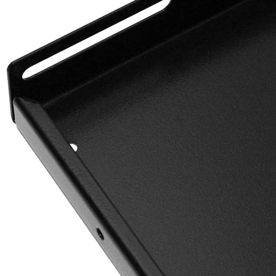 Vassoio fisso per rack 19 con larghezza 490 mm e fondo 550 mm
