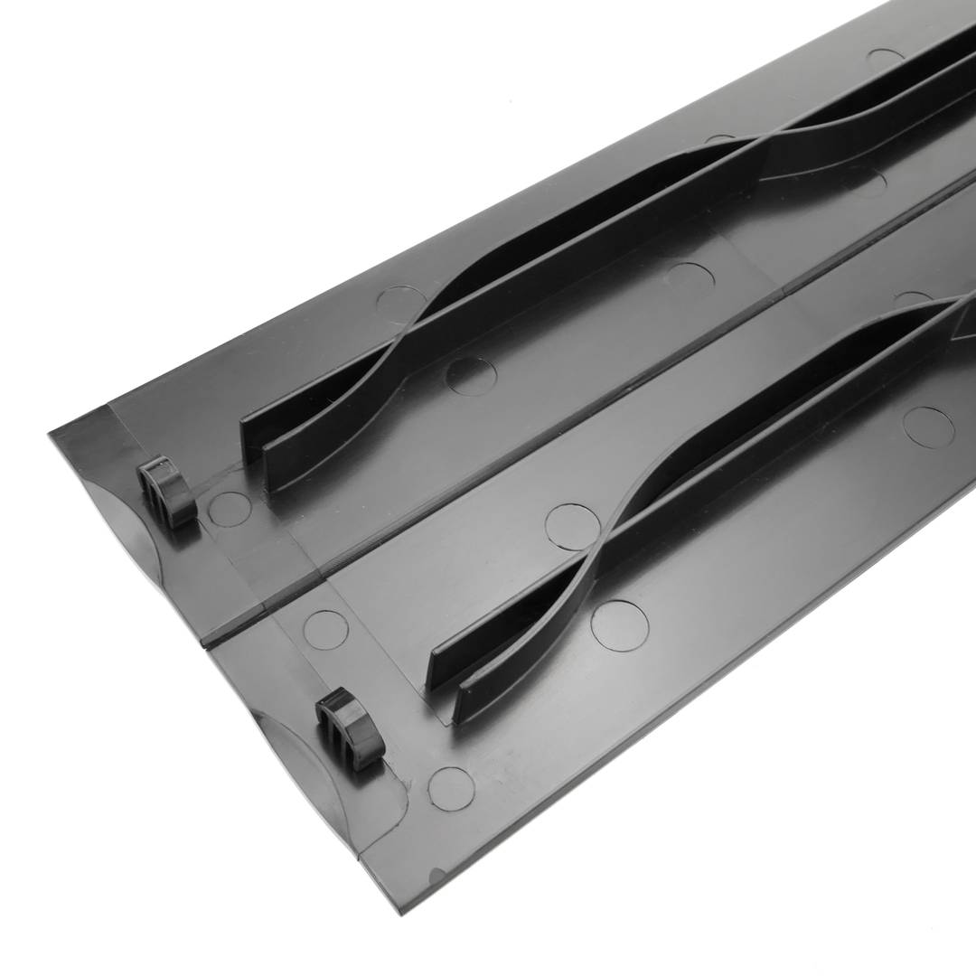 Panel nieprzelotowy 2U do szafy rack 19