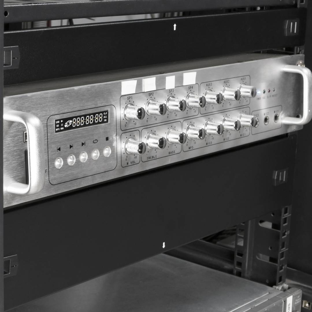 Panell cec de 1U per armari rack 19