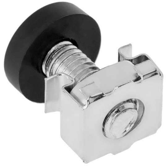 Pacote de 100 parafusos M6 com porca gaiola para gabinete de rack