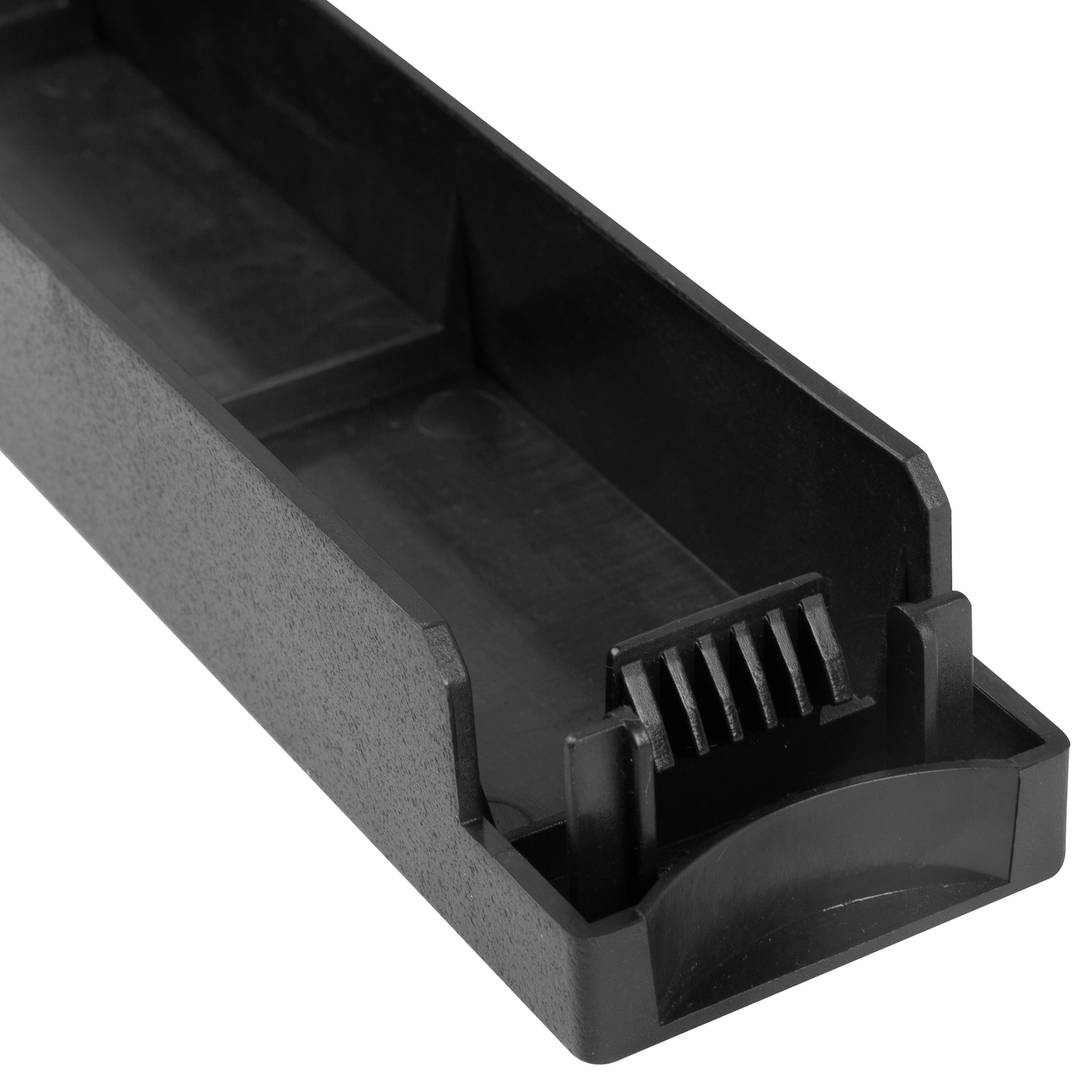 1U-Blindplatte für 19-Zoll-Rackschrank Schwarze Abdeckung Lanberg AKP-1401-B