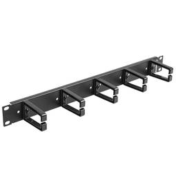 Cable gland panel for 19" rack cabinet with 5 rings 1U Lanberg AK-1202-B