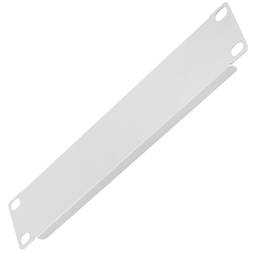 1U-Blindplatte für 10-Zoll-Rackschrank Weiße Abdeckung Lanberg AKP-1402-B