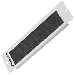 Panneau passe-câbles pour armoire rack 10" au plafond et au sol blanc avec brosse 1U Lanberg AK-1104-S