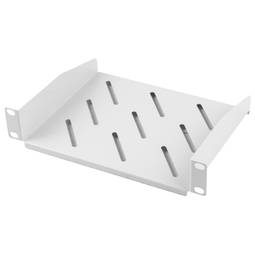 Vassoio fisso frontale bianco 10" 1U F180 Lanberg AK-1012-S