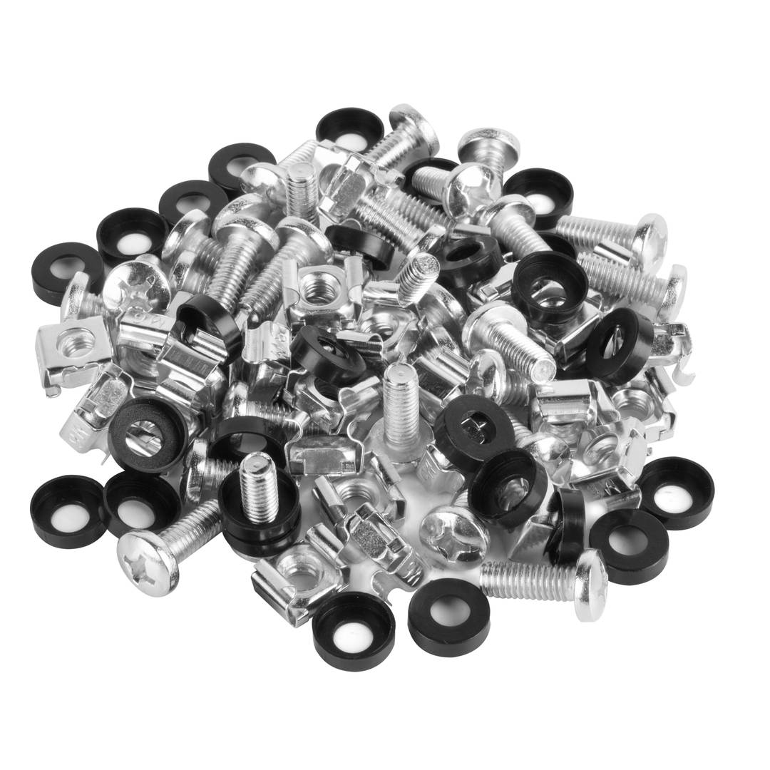 Parafuso de fixação M6 x 20 mm para rack 20 unidades AK-1303-S