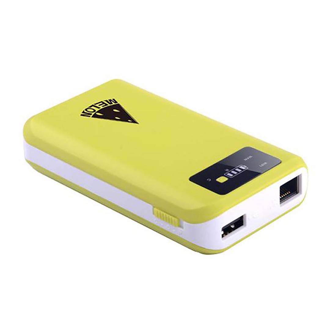 Wireless Router 150 Mbps repeater 7800mAh battery bank and multimedia storage