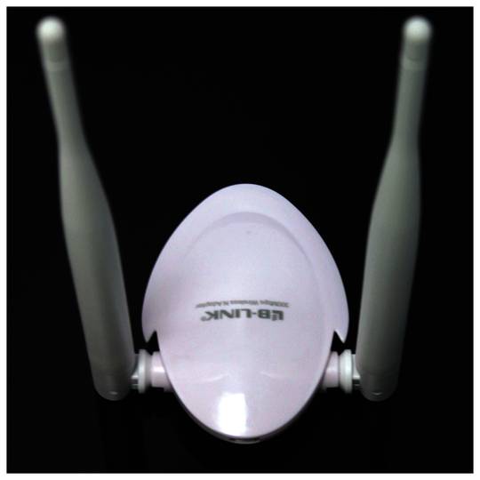 WIFI USB 2.0 adapter 300 Mbps 2T2R 802.11-n/b/g 5dBi antenna