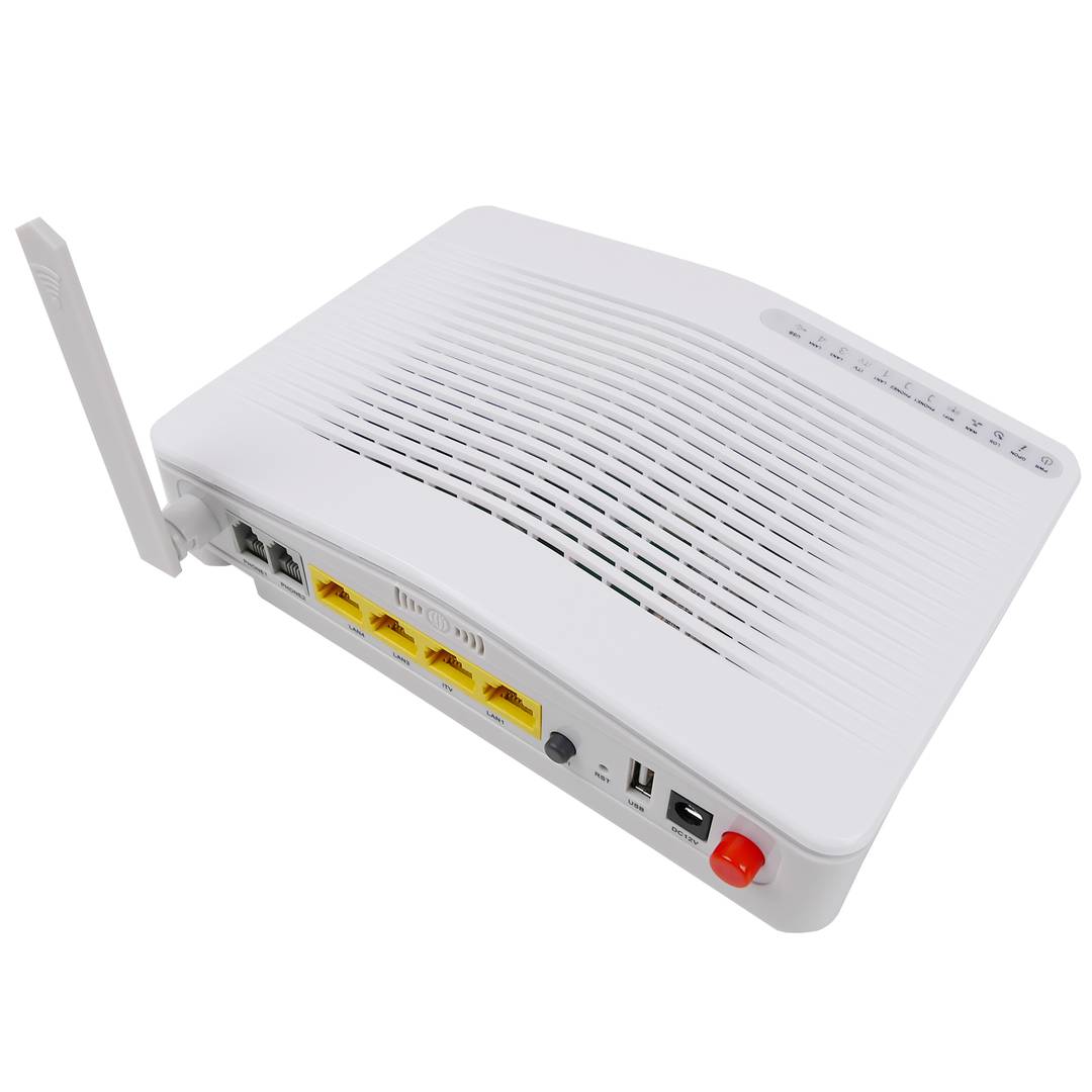 Router WIFI para fibra óptica FTTH EPON compatible GE FE VOIP modelo FHR2421K