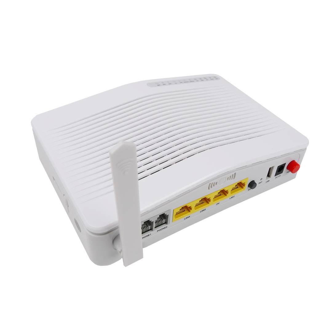 Router WIFI para fibra óptica FTTH EPON compatible GE FE VOIP modelo FHR2421K
