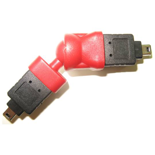 Rotor adaptateur FireWire 400 IEEE 1394 (4 broches-M/M-4 broches)