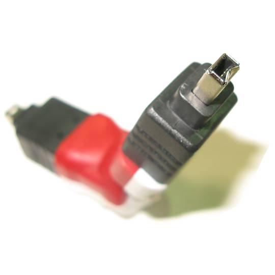 Rotor adaptateur FireWire 400 IEEE 1394 (4 broches-M/M-4 broches)