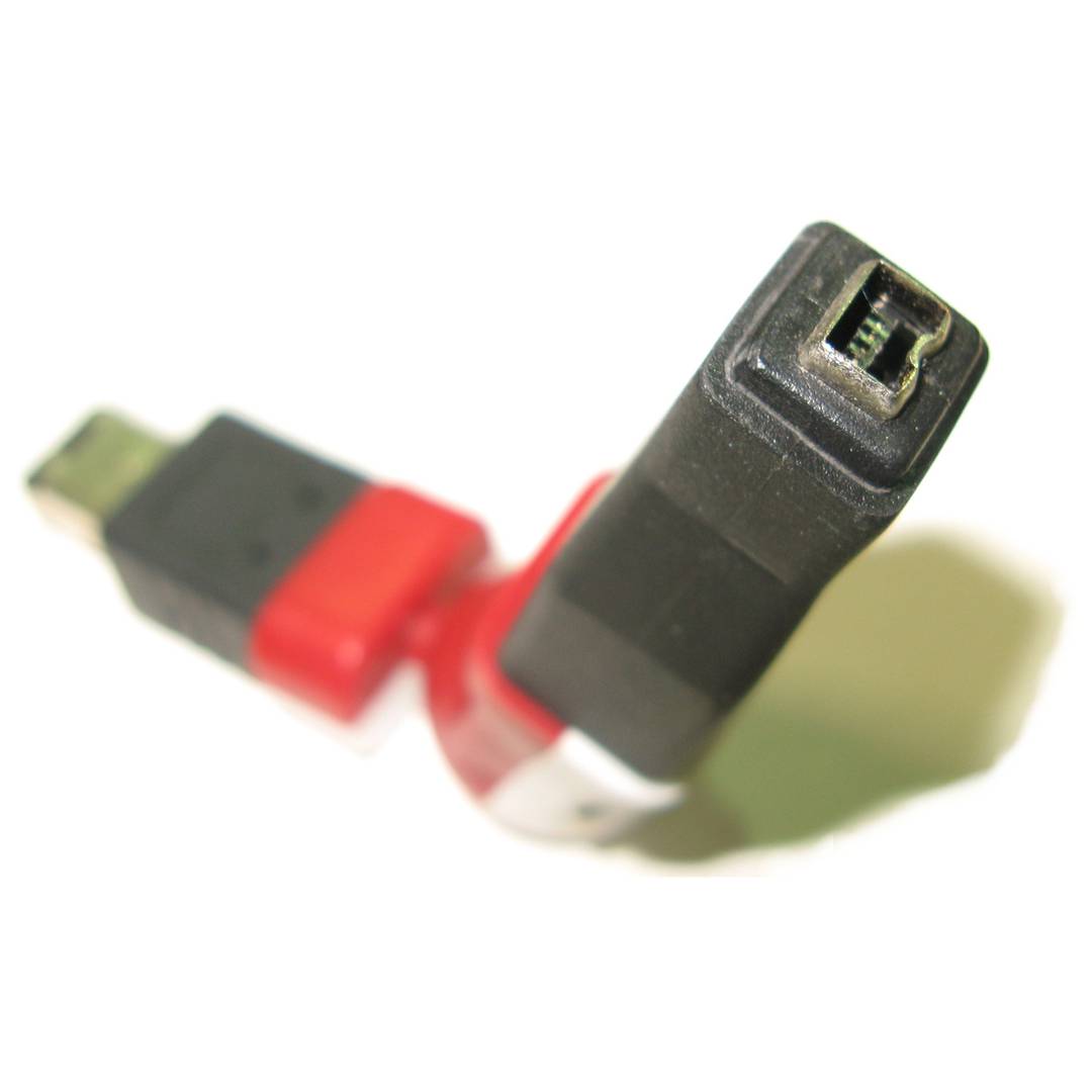 Rotor adaptador FireWire 400 IEEE 1394 (H-4 pinos/6 pinos-M)