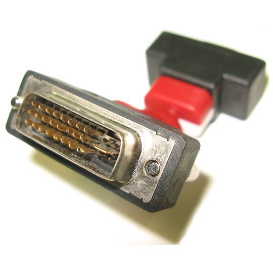 Rotor adaptador DVI (DVI-I M/HD15-H)