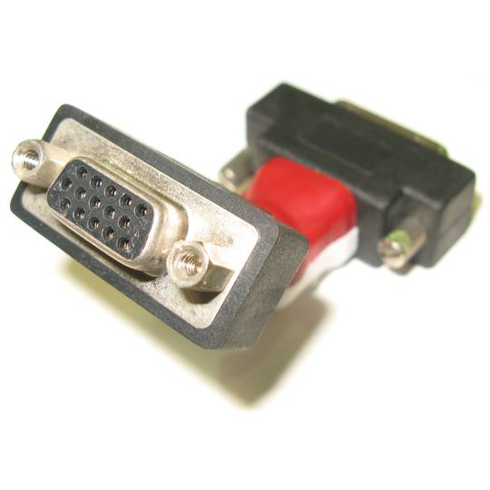 Rotor adaptador DVI (DVI-I M/HD15-H)