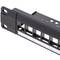 Patch Panel for keystone rack 19 to 24 110 with comb