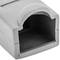 Coberta de goma per connector RJ45 de color gris
