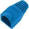 Coberta de goma per connector RJ45 de color blau