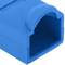 Coberta de goma per connector RJ45 de color blau