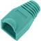Coberta de goma per connector RJ45 de color verd