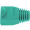 Coberta de goma per connector RJ45 de color verd