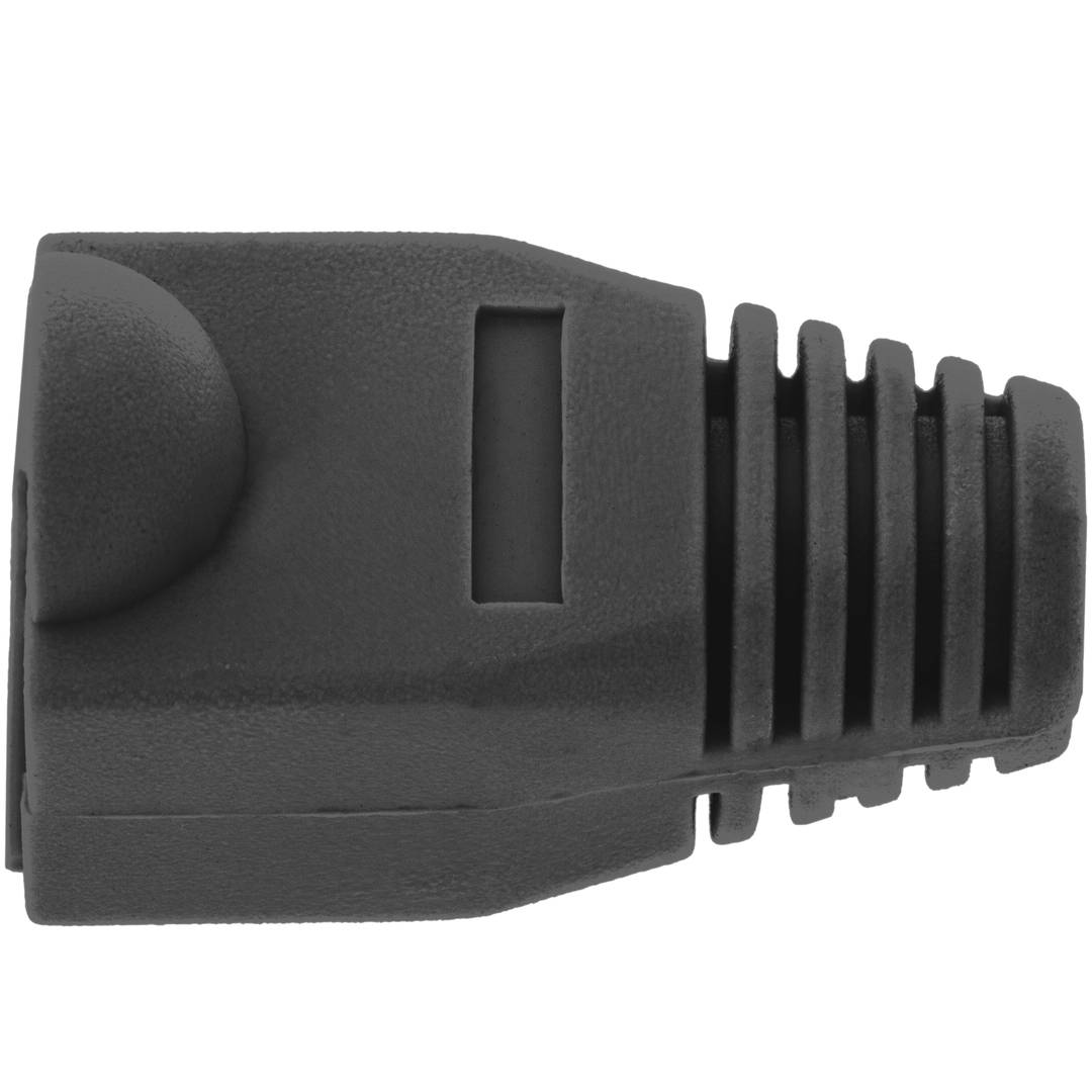 Soufflet à un connecteur RJ45 noir