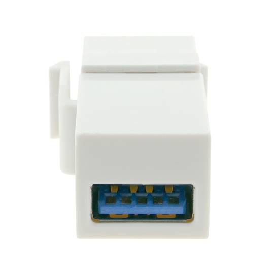 Keystone USB 3.0 A fêmea para A fêmea para Patch Panel quadro 110