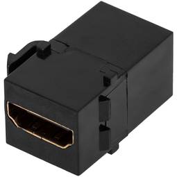 Keystone HDMI d'HDMI-A femella a HDMI-A femella per patch panell amb marc 110