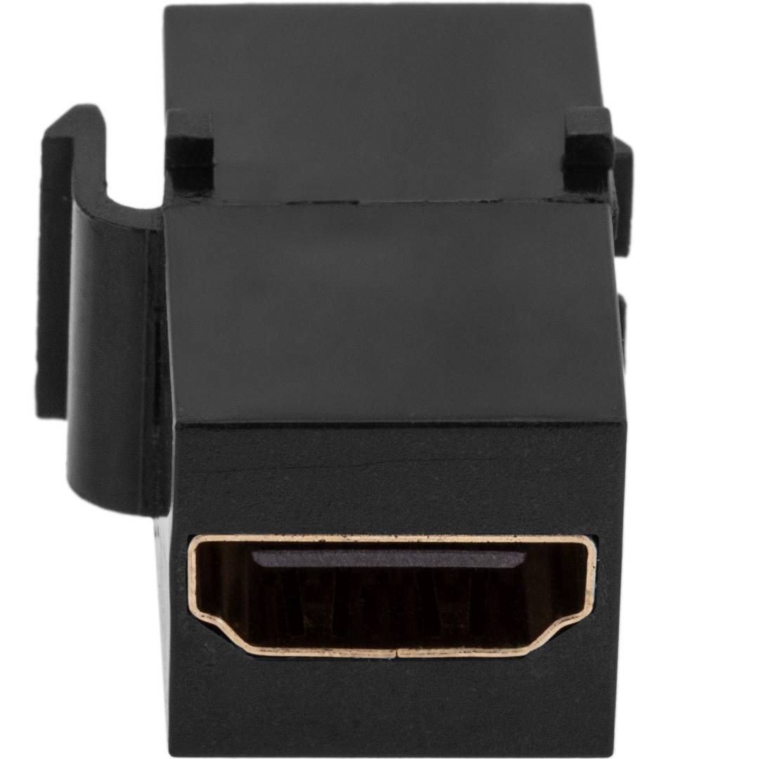 Keystone HDMI od żeńskiego HDMI-A do żeńskiego HDMI-A dla panelu krosowego z ramką 110