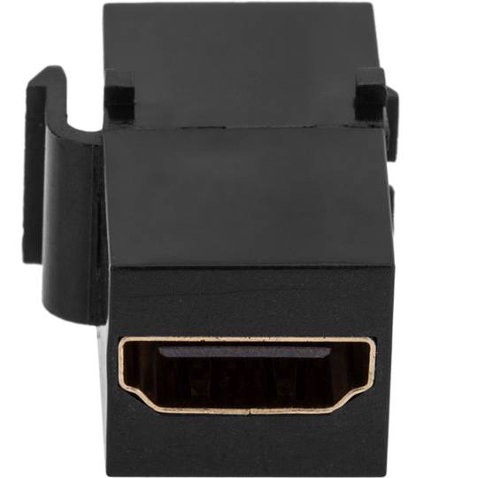 Keystone HDMI od żeńskiego HDMI-A do żeńskiego HDMI-A dla panelu krosowego z ramką 110