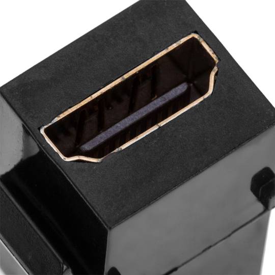 Keystone HDMI od żeńskiego HDMI-A do żeńskiego HDMI-A dla panelu krosowego z ramką 110