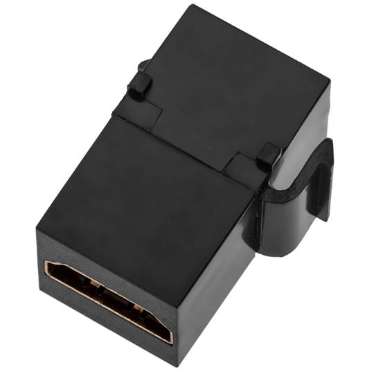 Keystone HDMI od żeńskiego HDMI-A do żeńskiego HDMI-A dla panelu krosowego z ramką 110