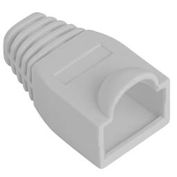 Couvercle en PVC Lanberg pour connecteur RJ45, gris Paquet de 100 unités