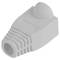 Lanberg Tampa em PVC para conector RJ45, cinza Embalagem com 100 unidades