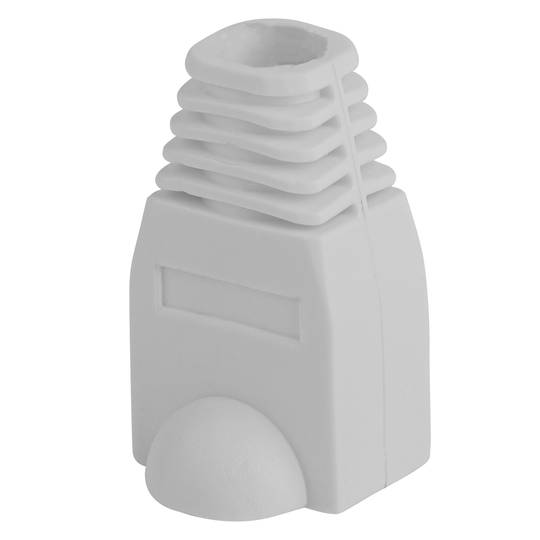Lanberg Tampa em PVC para conector RJ45, cinza Embalagem com 100 unidades