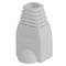 Lanberg Tampa em PVC para conector RJ45, cinza Embalagem com 100 unidades