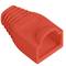 Cache en caoutchouc Lanberg pour connecteur RJ45, rouge Lot de 100 unités