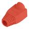Cache en caoutchouc Lanberg pour connecteur RJ45, rouge Lot de 100 unités