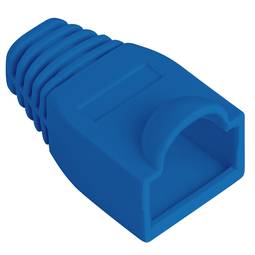 Lanberg Gummiabdeckung für RJ45-Stecker, blau Packung mit 100 Stück