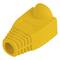 Tampa de borracha Lanberg para conector RJ45, amarelo Embalagem com 100 unidades