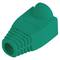 Coberta de goma Lanberg per a connector RJ45 de color verd Pack de 100uds