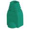 Coberta de goma Lanberg per a connector RJ45 de color verd Pack de 100uds