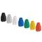 Coberta de goma Lanberg per a connector RJ45 de color blanc Pack de 100uds