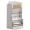 Pacote de 20 unidades Conector RJ45 Cat 5E FTP 8P8C da Lanberg PLS-5020