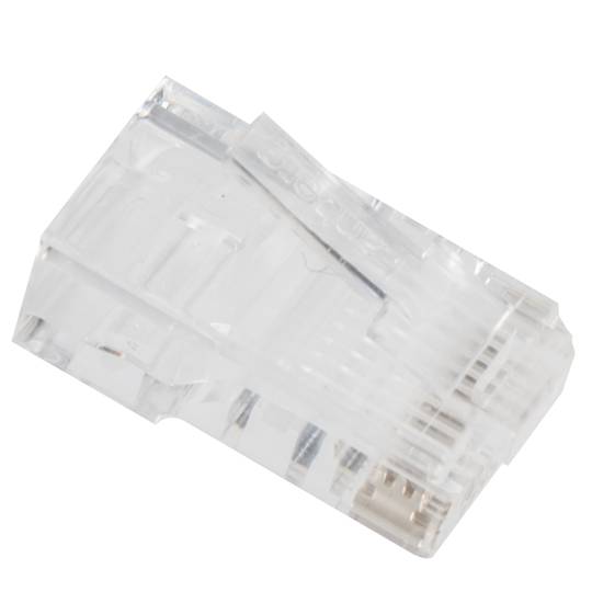 Pack de 20 unidades enchufe RJ45 de 8 clavijas cat.5E UTP de 8 pin de Lanberg PLU-5020EZ