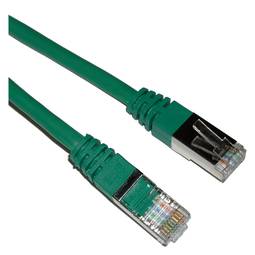 Cable FTP categoría 5e verde 3m