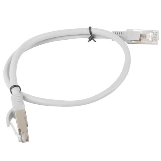 Cable de red de Lanberg cat.5E FTP de 0.5m color gris PCF5-10CC-0050-S