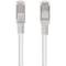 Cable de red de Lanberg cat.5E FTP de 0.5m color gris PCF5-10CC-0050-S